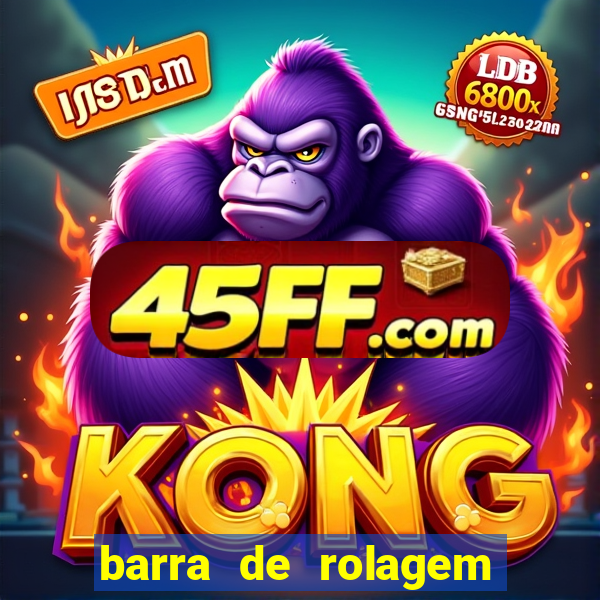 barra de rolagem descendo sozinha win10